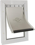 PetSafe Staywell Aluminium Hundeklappe, Langlebiger Aluminium-Rahmen, Magnetverschluss, Für Hunde bis 45 kg, Gre L