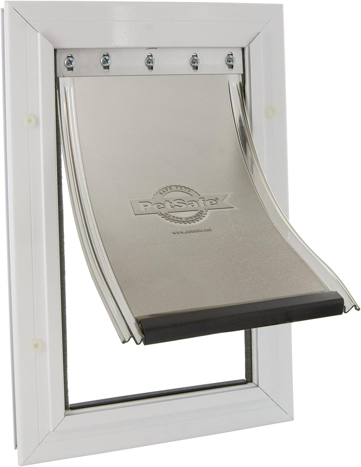 PetSafe Staywell Aluminium Hundeklappe, Langlebiger Aluminium-Rahmen, Magnetverschluss, Für Hunde bis 45 kg, Gre L