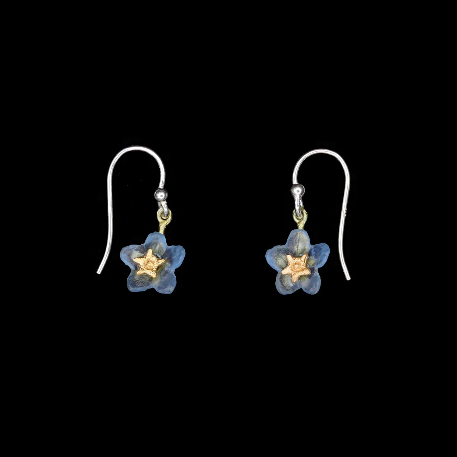 Vergissmeinnicht Ohrhnger - Kleine Blume