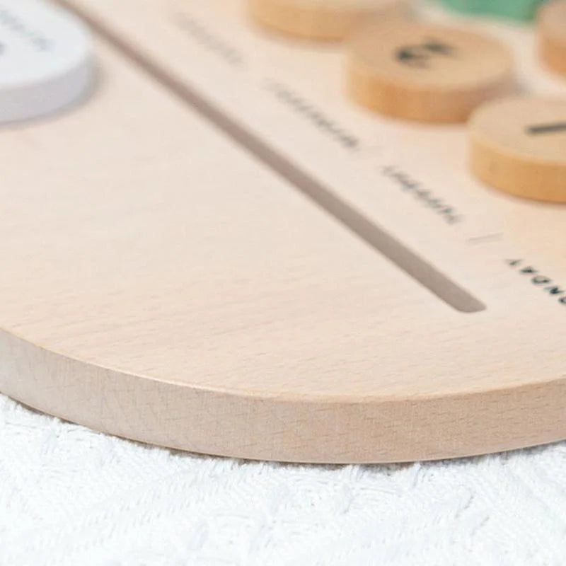 Woods - Entdecken Sie die Welt der Zeit - Magnetischer Lernkalender