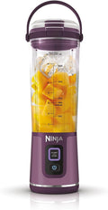 Ninja Blast Frullatore Portatile / Frullatore a Immersione / Frullatore per Smoothie, Tazza da 530 ml, Coperchio a Prova di Perdite, Mini Frullatore Potente, Senza Fili e Ricaricabile, Trita Ghiaccio e Frutta, Nero, BC151EUBK