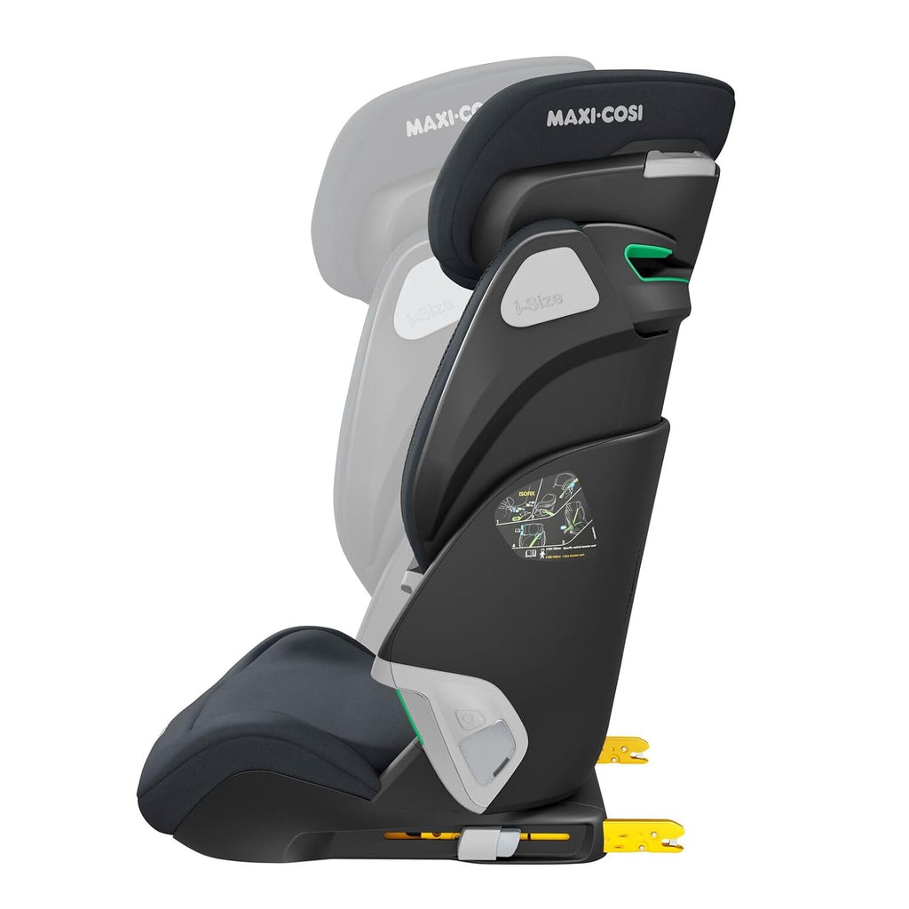 Seggiolino Auto Maxi-Cosi Kore Pro i-Size, 3.5–12 Anni, 100–150 cm, Luce ClickAssist, Altezza/Larghezza Regolabili, Sistema di Protezione Laterale+, Authentic Cognac