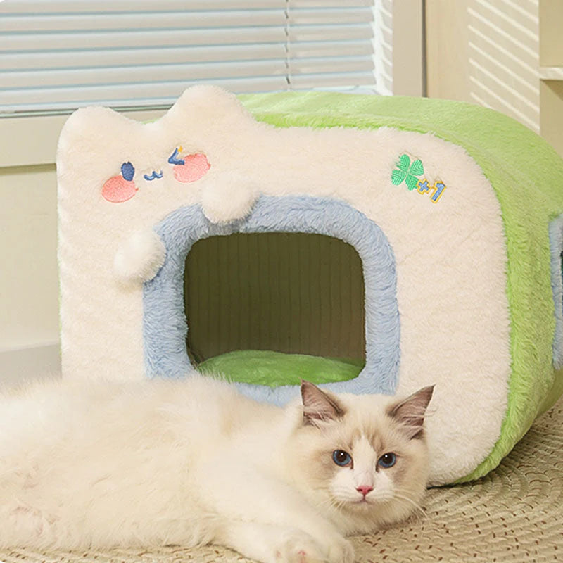 KatzenVilla - Elegante cuccia per gatti per un rifugio riposante