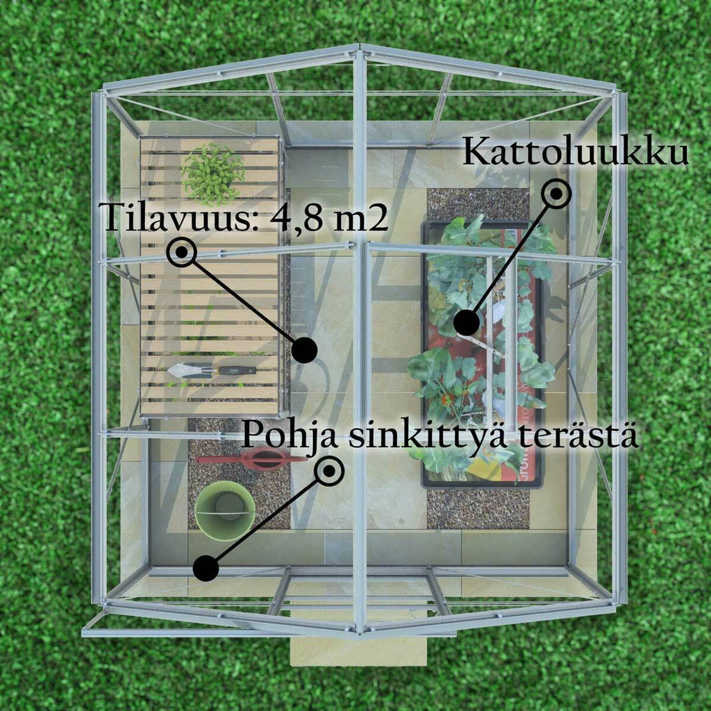 Serra Lykke Argento 4,8 m2