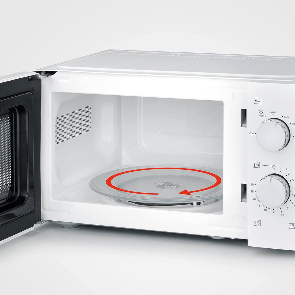 SEVERIN Forno a microonde Solo, Forno a microonde per scongelare e riscaldare, Microonde con piatto girevole per una distribuzione uniforme del calore, nero, MW 7886