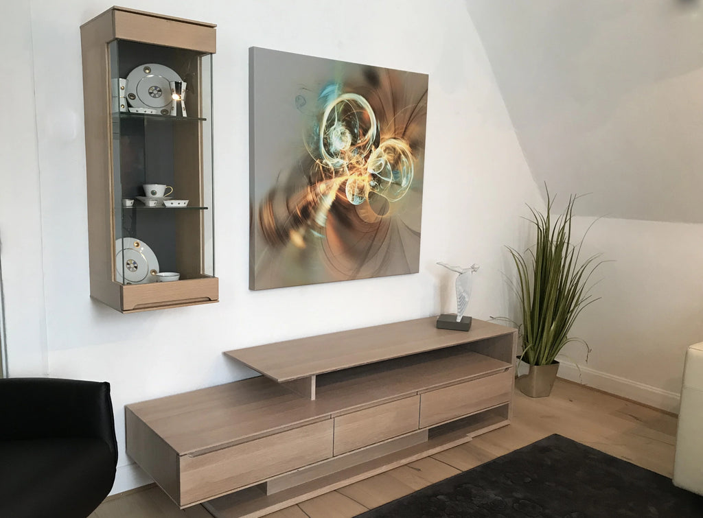 Parete attrezzata moderna Verona rovere