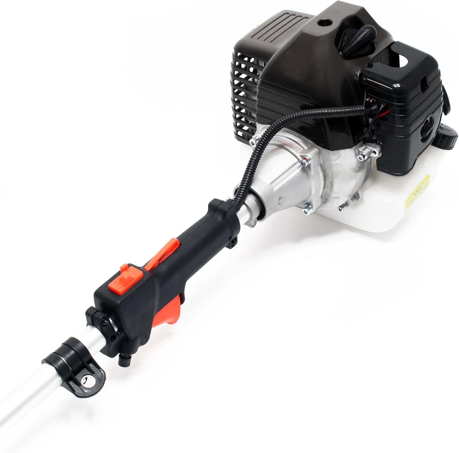 Wiltec 2in1 Benzin Rasentrimmer 1,76PS 1,3kW, Rasenschneider mit Motorsense und Freischneider, Rasenkantenschneider mit 225 mm Schnittlänge