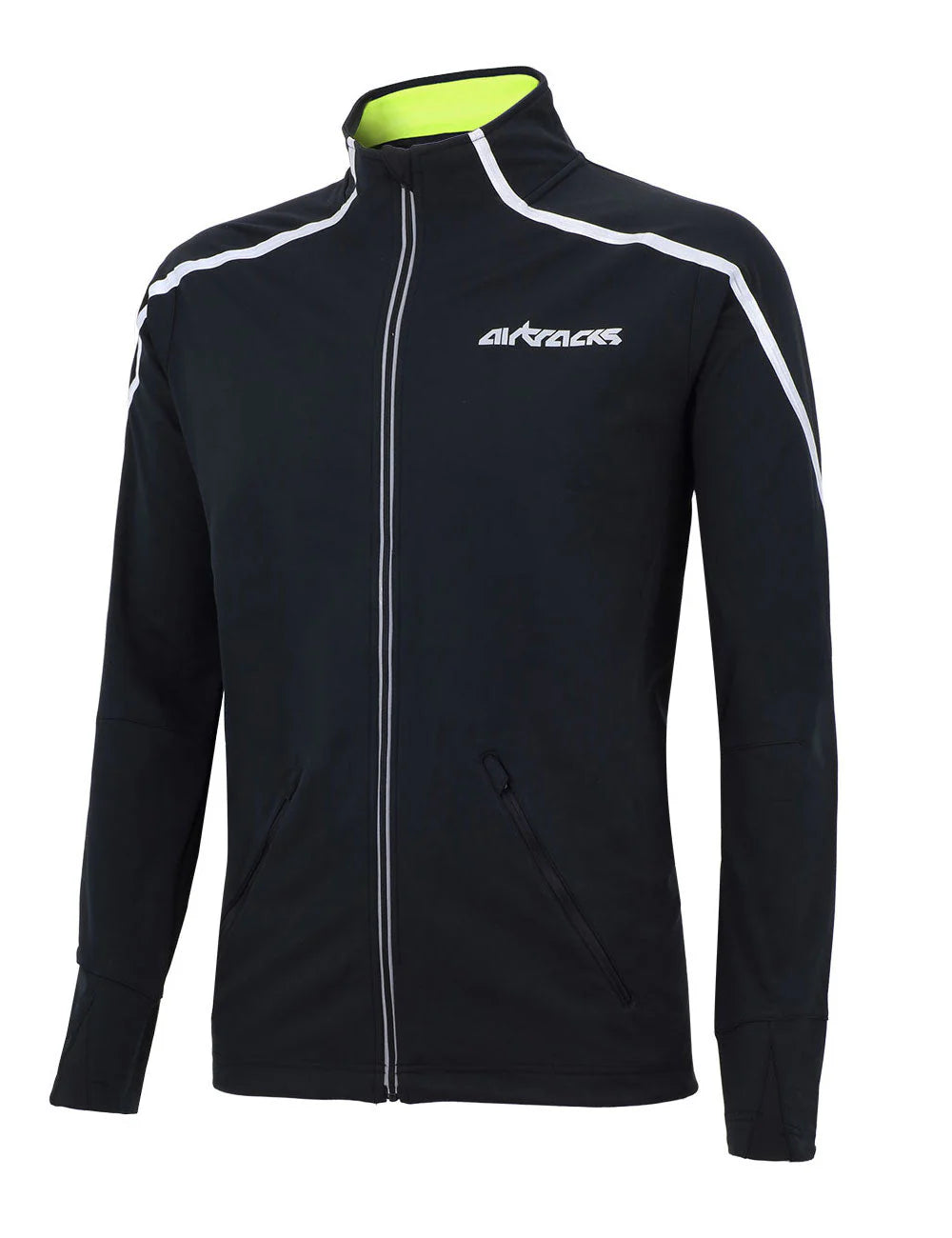 Giacca termica da ciclismo/corsa da donna Air Tech nera Set prodotto