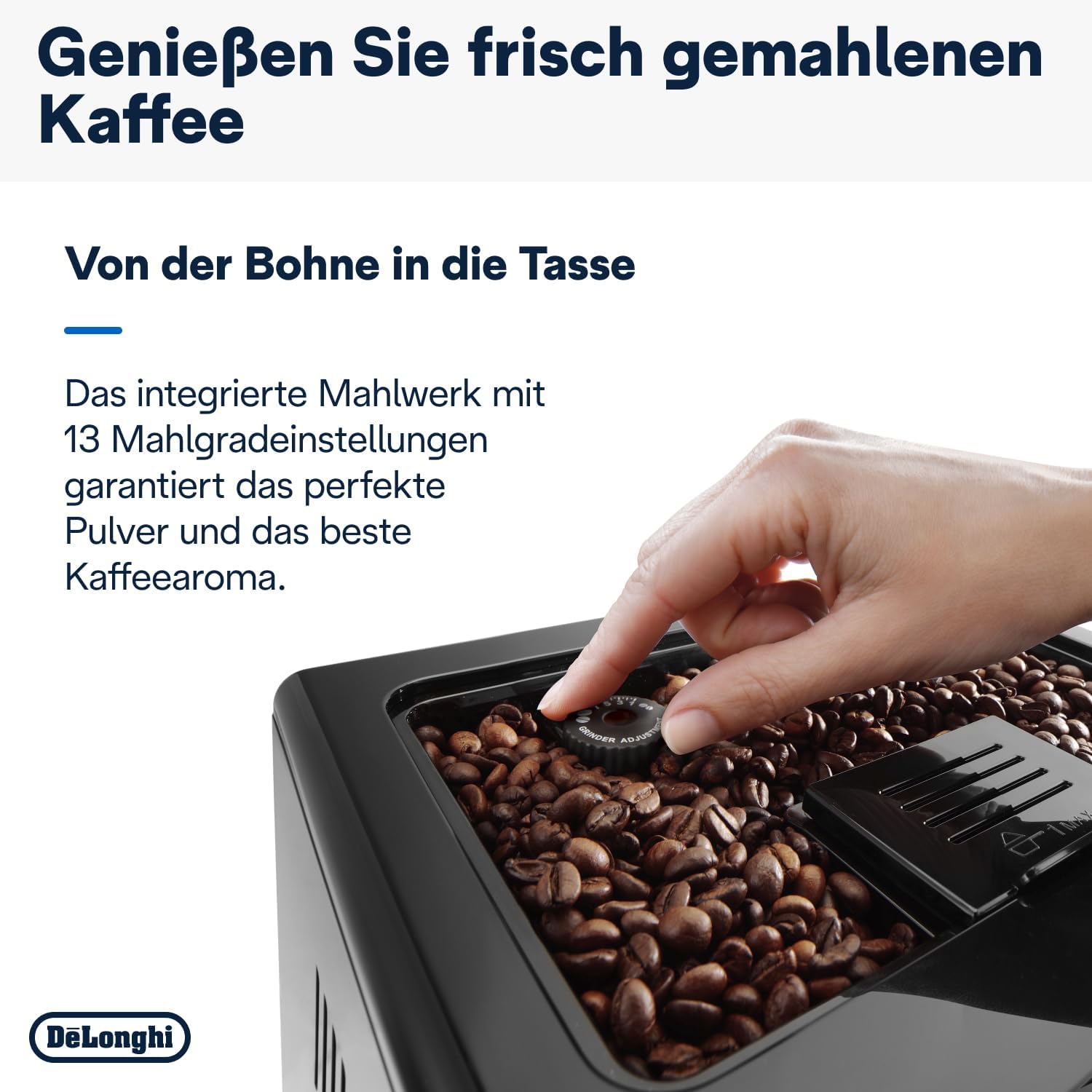 De'Longhi Eletta Evo ECAM 46.860.B Macchina automatica per caffè con sistema LatteCrema per il latte, cappuccino ed espresso con un solo tocco, display LCD e pulsanti a sfioramento, colore nero
