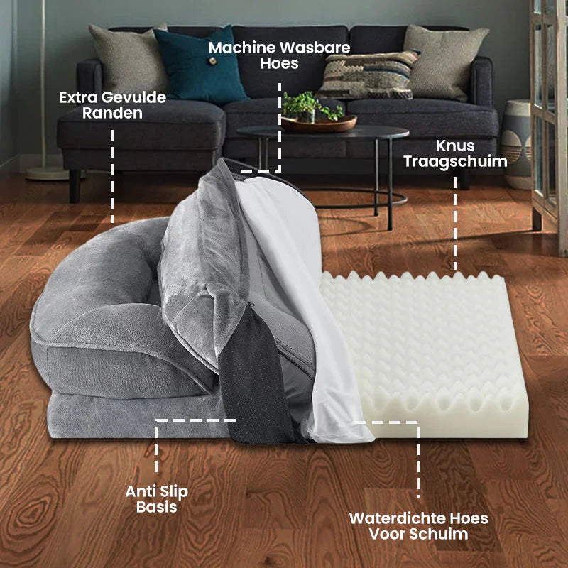 ElitePaws | Luxurises Komfort-Hundebett