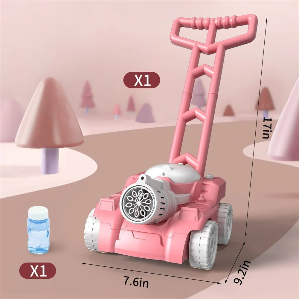 Bubble Mower - Zauberhafter Seifenblasenspa - Spielzeug-Rasenmher