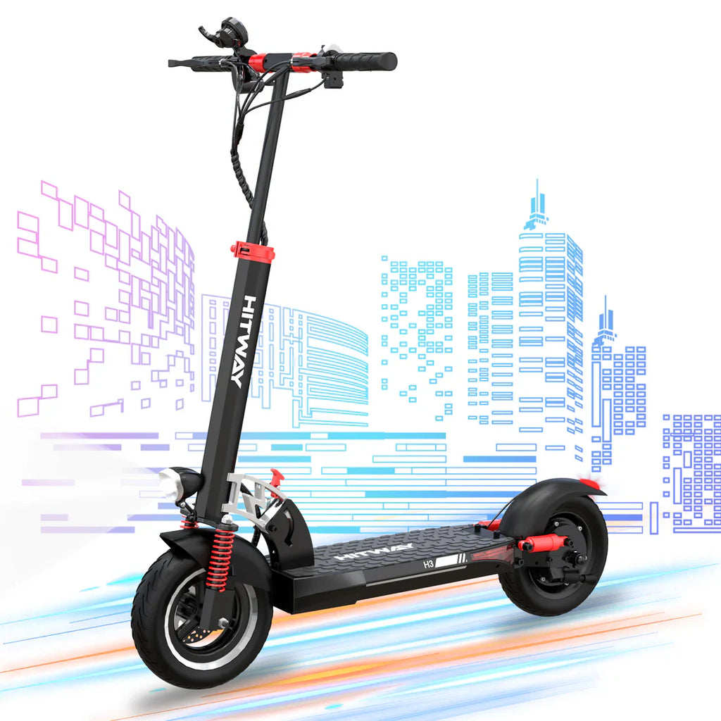 Monopattino elettrico HITWAY HB24 con sedile – Motore da 800W, Batteria da 48V