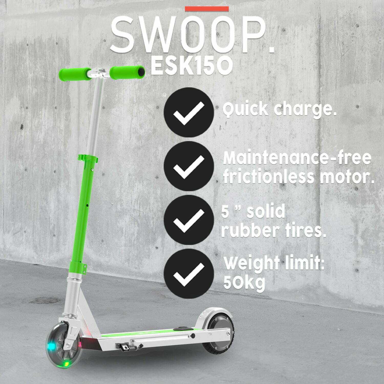 Monopattino elettrico Swoop ESK150 per bambini