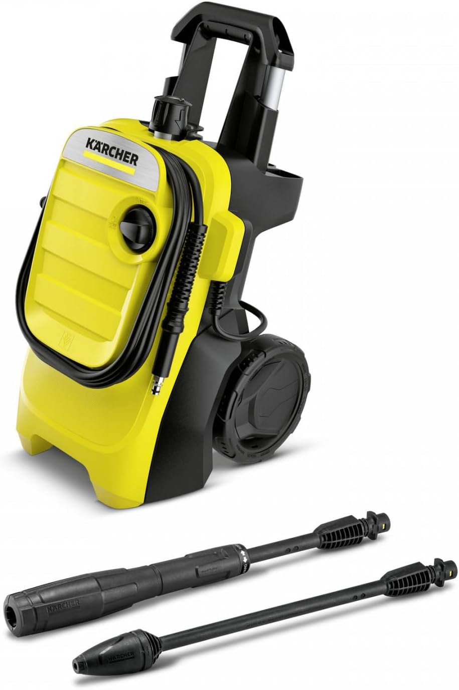 Krcher Hochdruckreiniger K 4 Classic, Druck: max. 130 bar, Frdermenge: 420 l/h, Flchenleistung: 30 m/h, Wasserfilter, Gewicht: 4,6 kg, Hochdruckschlauch und -pistole, Dreckfrser, Strahlrohr