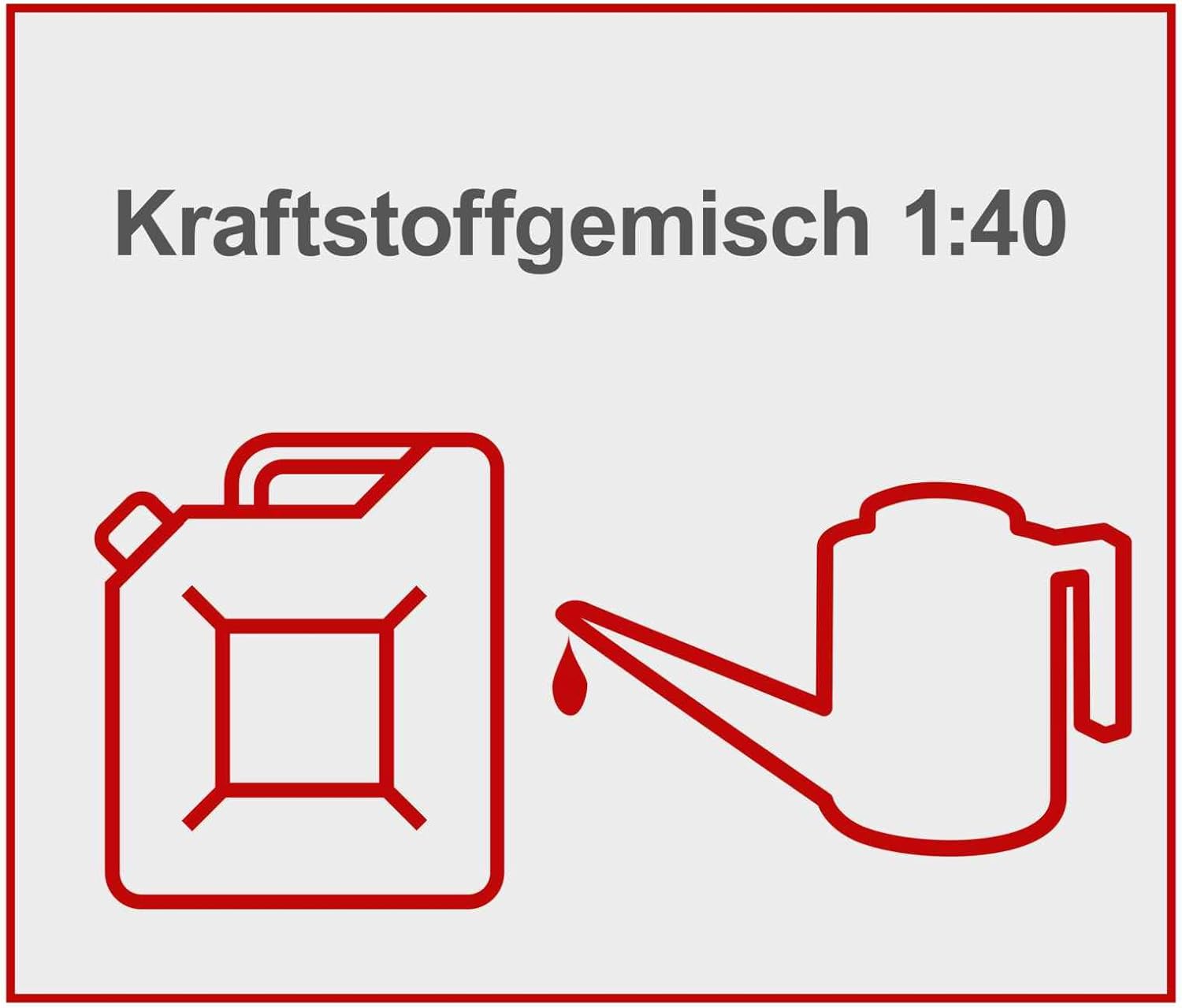 Scheppach Attrezzo multifunzione benzina MT33P | 4in1 - Decespugliatore, Motosega, Tagliabordi, Tagliasiepi | Potenza 1,22 CV | Motore 2 tempi | inclusi spallacci e protezione fianchi