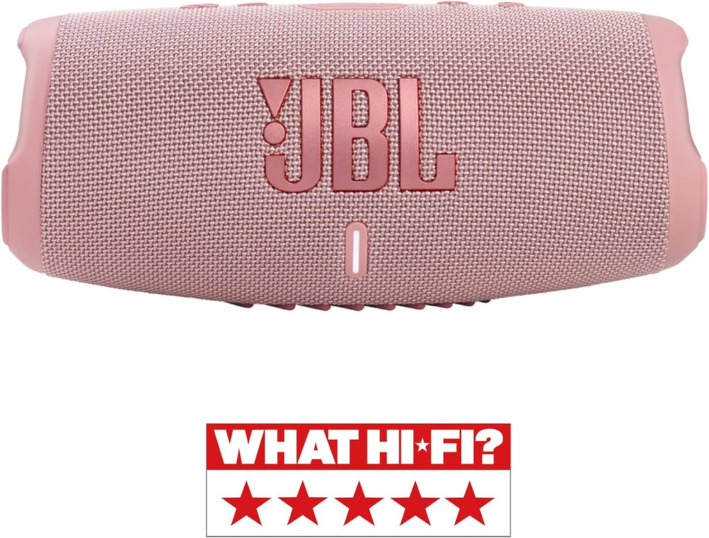 JBL Charge 5 altoparlante Bluetooth nero – Boombox portatile e impermeabile con power bank integrato – Fino a 20 ore di riproduzione musicale wireless con una sola carica della batteria
