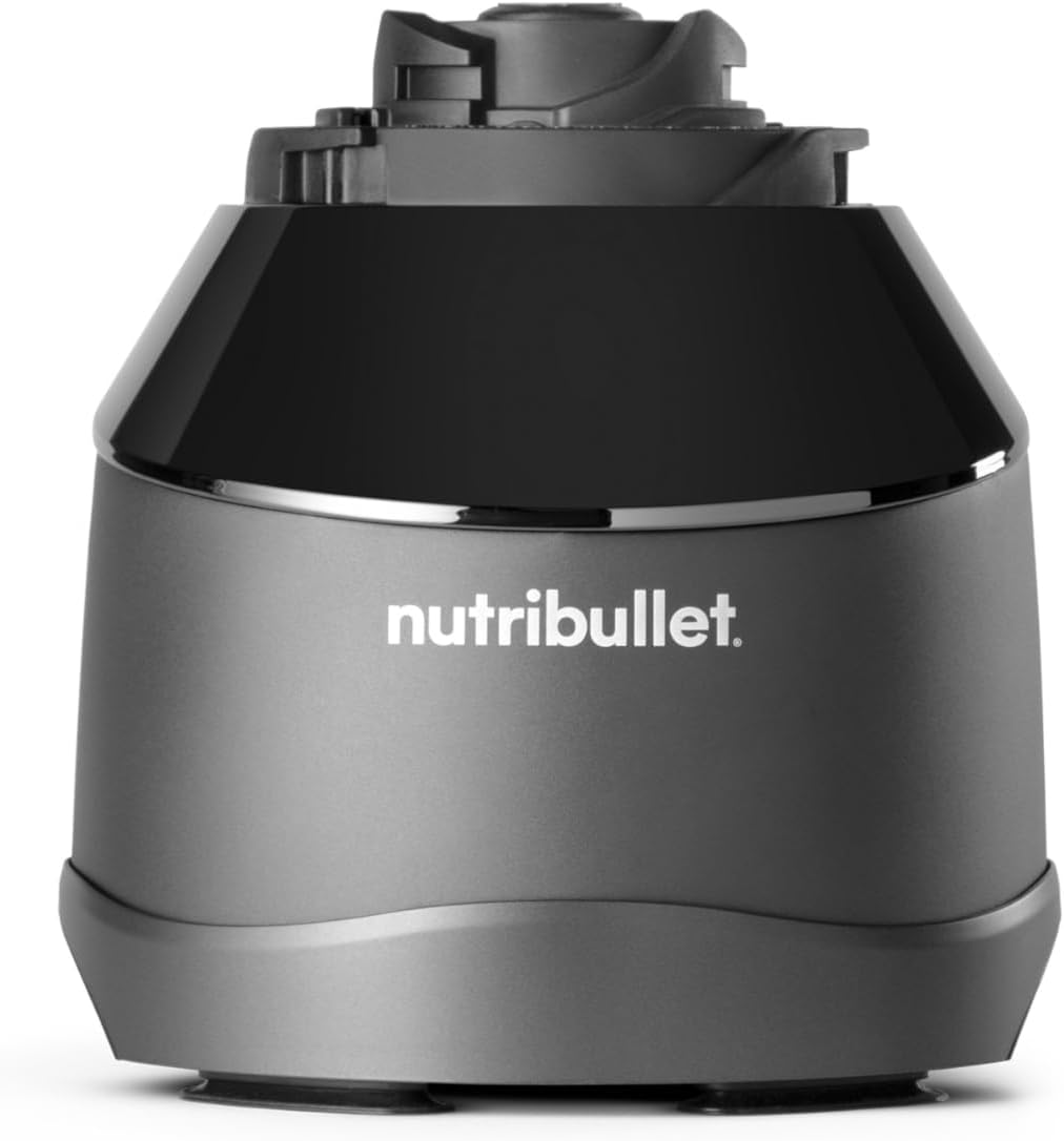 nutribullet Frullatore Combo Full Size, Mixer Elettrico, Tritatutto Multifunzione, Professionale, 1200 Watt, Caraffa da 1,89 l, Bicchieri da 946 ml e 710 ml, Nero, NBF500MB