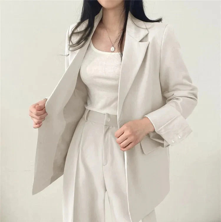 Blazer und Hosenset für Damen
