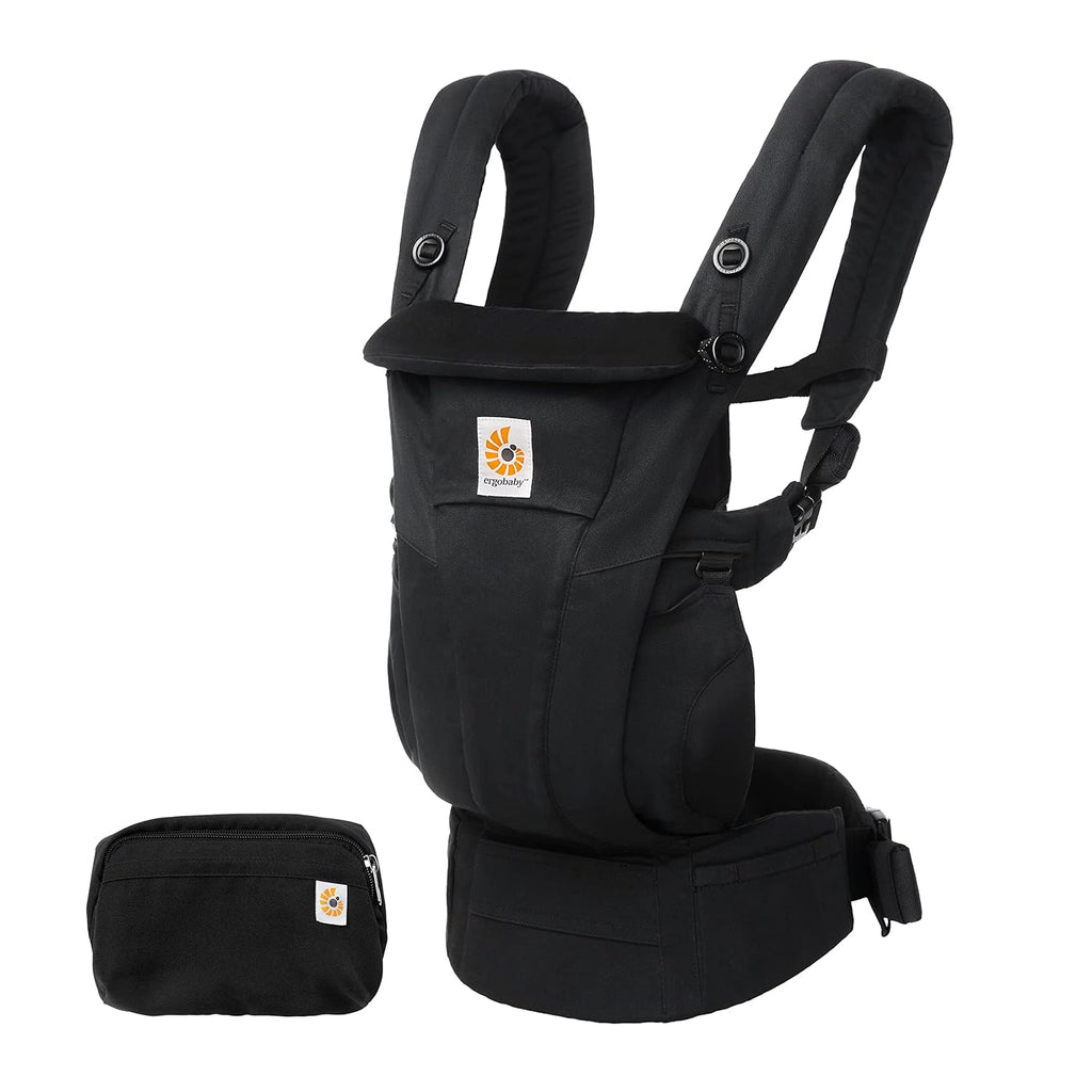 Ergobaby Omni Breeze Marsupio per Neonati dalla Nascita fino a 20 kg, Morbido Mesh SoftFlex a 4 Posizioni, Ergonomico, Porta Bebè, Natural Beige