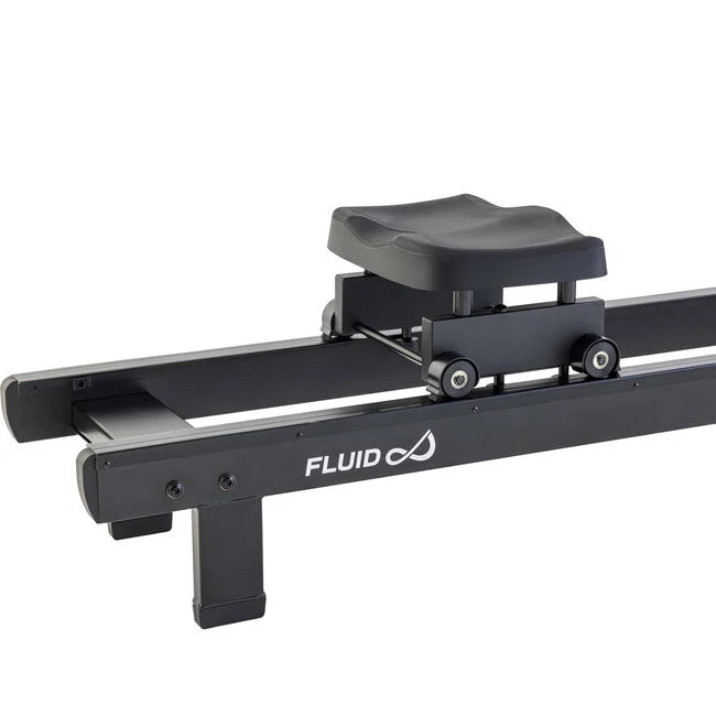 Vogatore ad acqua Fluid Rower Neon PRO XL Nero opaco