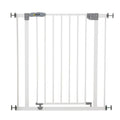 Hauck Cancelletto di Sicurezza / Cancelletto per Porte Open N Stop, per Larghezze 75 - 80 cm, Senza Forare, Apertura a una Mano, Apertura su Due Lati, Metallo, Bianco