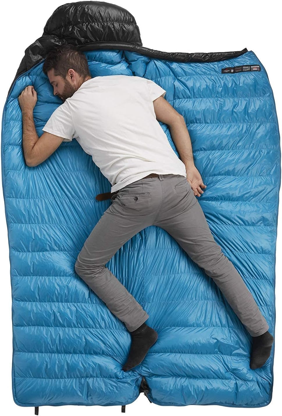 Naturehike CW700/CW400 Sacco a Pelo in Piuma, Ultraleggero, Portatile, Compatto, per Inverno, 4 Stagioni, per Adulti e Bambini, Campeggio, Escursionismo, Viaggi, con Sacco a Compressione
