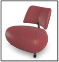 Poltrona di design Leolux Pallone Red Edition, poltroncina rossa,