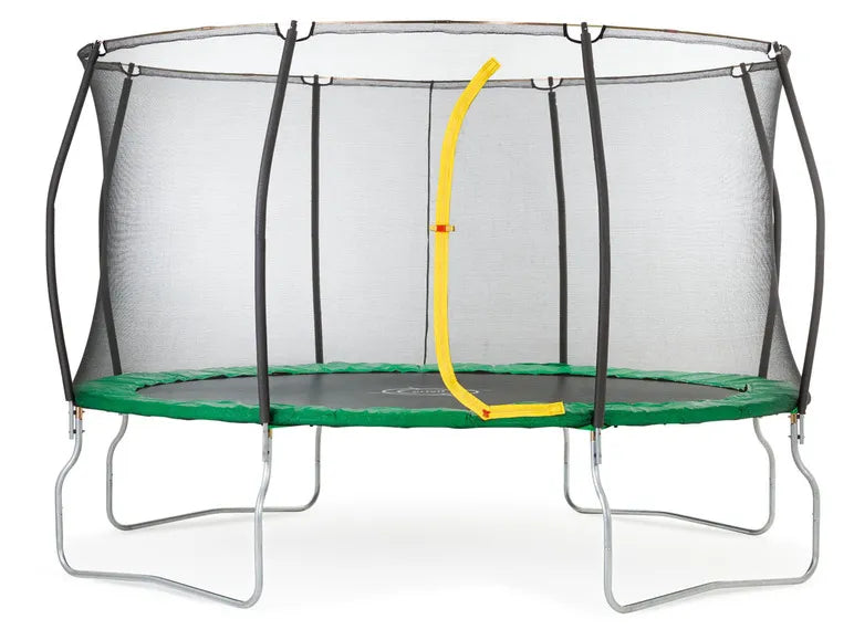 Trampolino da giardino, Ø 400 cm, con rete di sicurezza