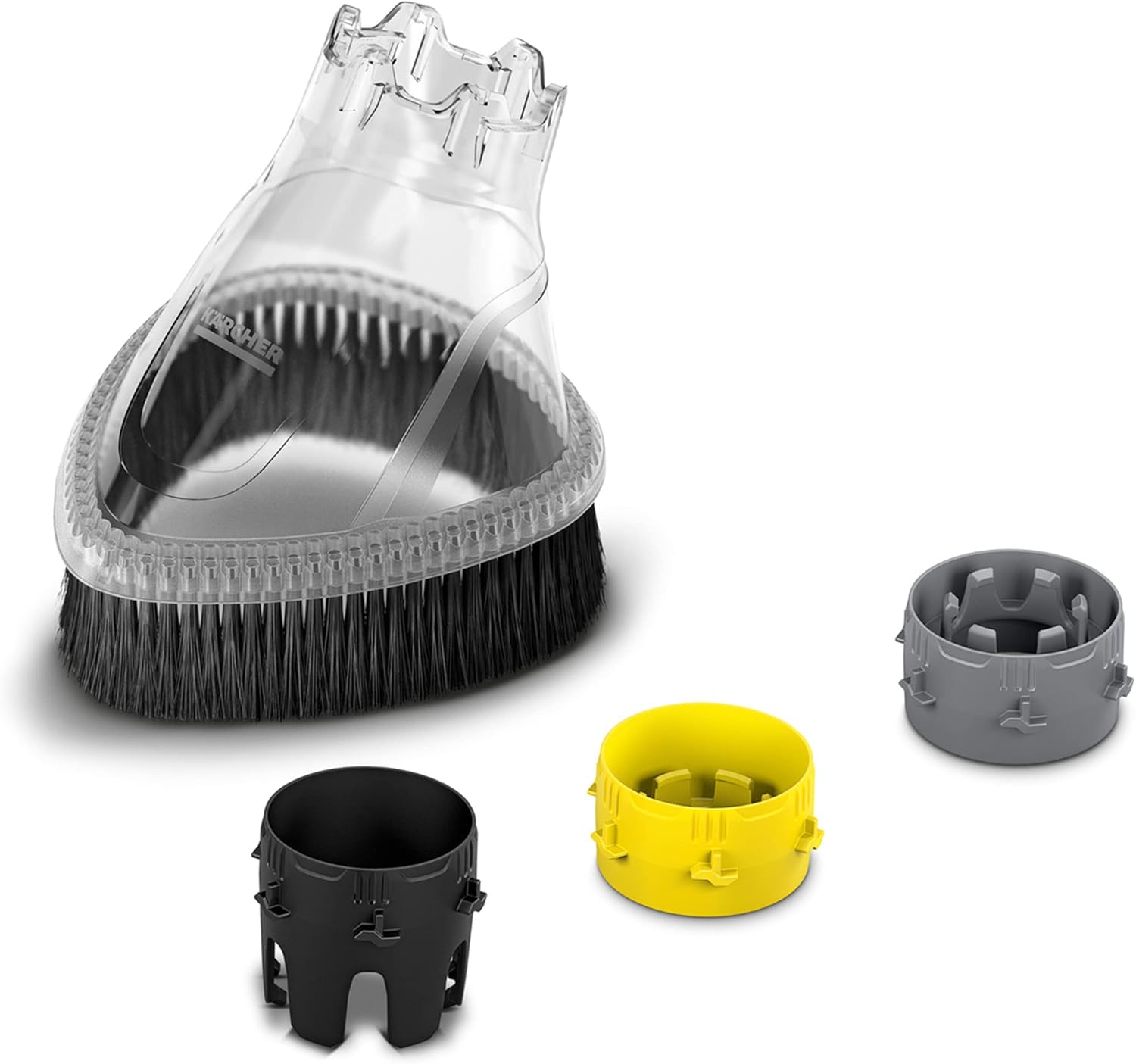 Kärcher T-Racer T 7 Plus detergente per superfici (protezione dagli spruzzi d'acqua, per grandi superfici, due ugelli a getto piatto, impugnatura per lavorare in verticale, ugello di potenza, ugello di risciacquo)