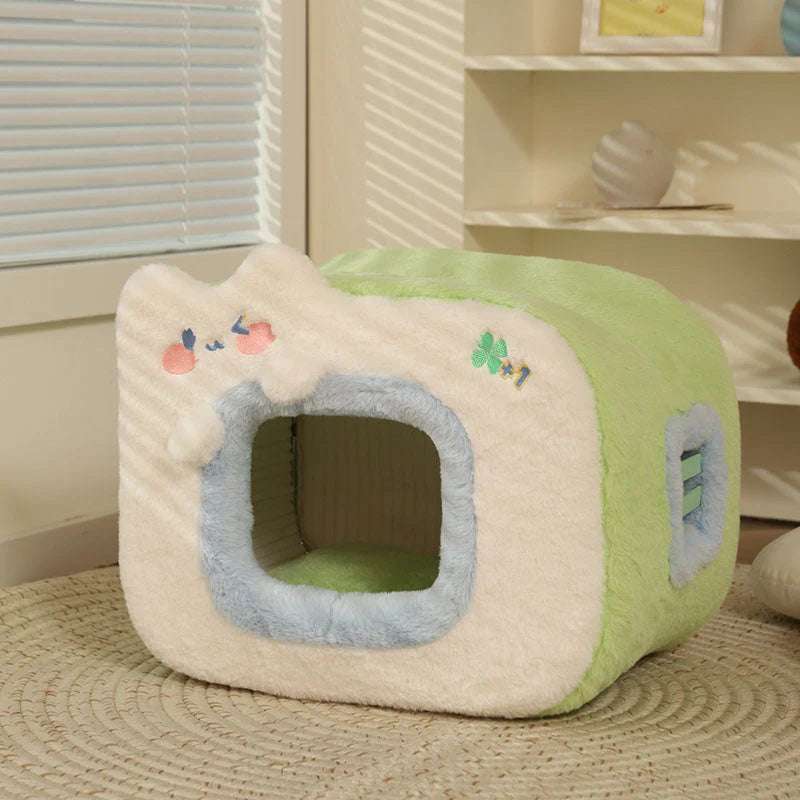 KatzenVilla - Elegante cuccia per gatti per un rifugio riposante