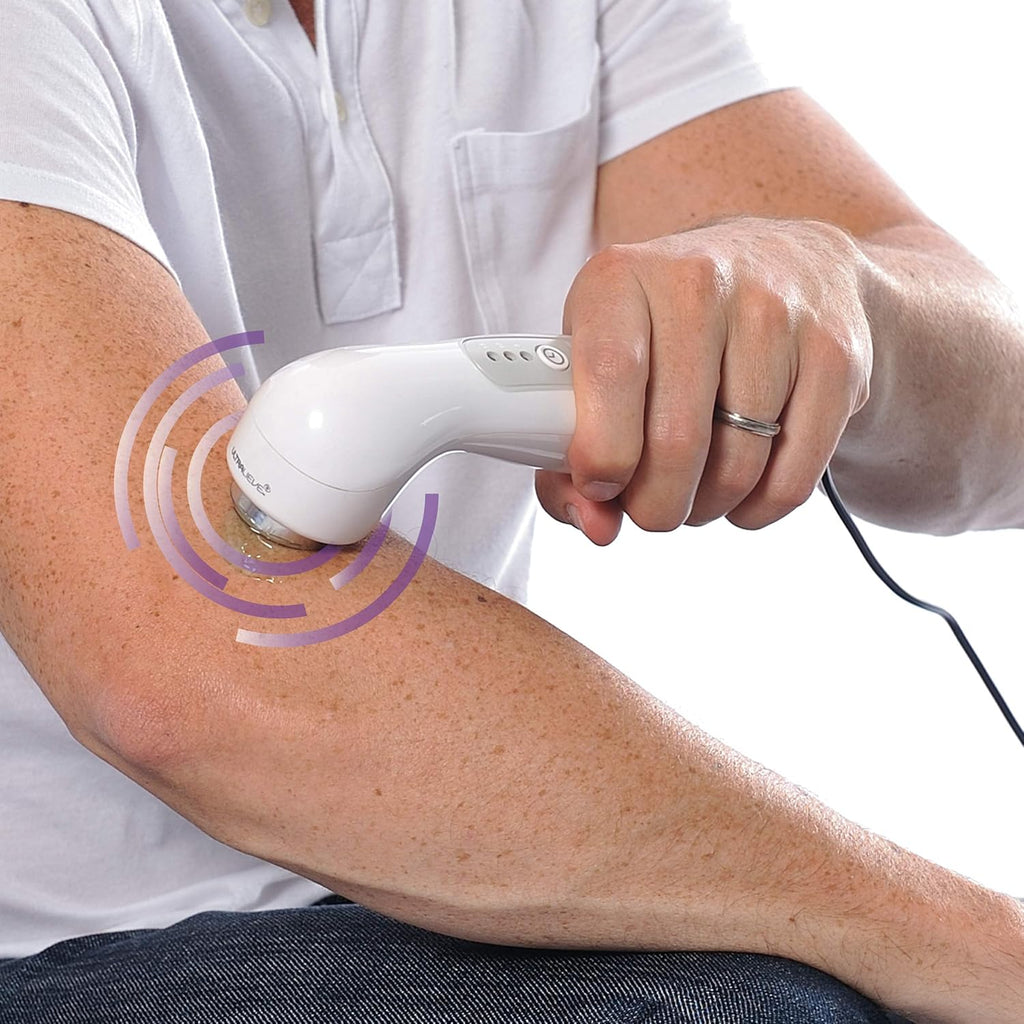 Terapia a ultrasuoni Revitive: Allevia il dolore di lesioni muscolari, disturbi e stiramenti. Dispositivo a ultrasuoni manuale ideale per uso domestico