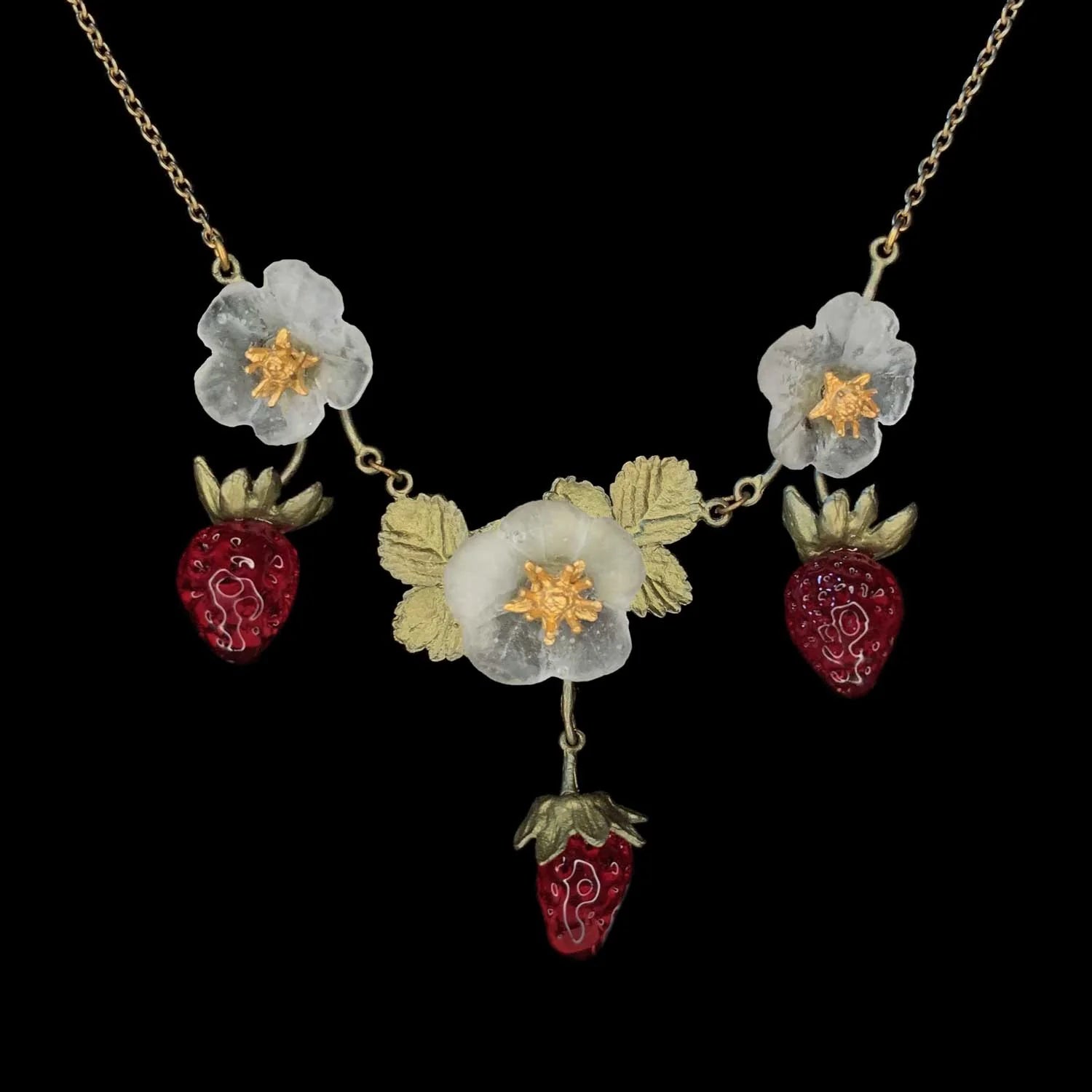 Erdbeere - Collier