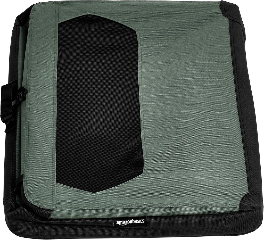 Amazon Basics – Morbida borsa pieghevole per animali domestici, 30 pollici/76,2 cm, grigia