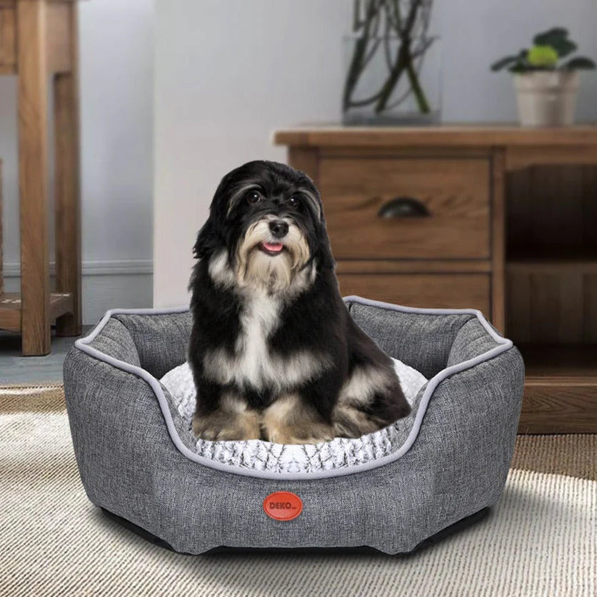 Kuscheliger Hundekorb & Katzenbett – Weiches und Robustes Haustierbett für Hunde und Katzen