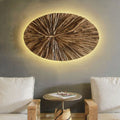 Wandlampe Holz LUNAR