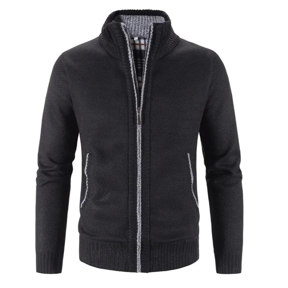 Cardigan lavorato a maglia da uomo