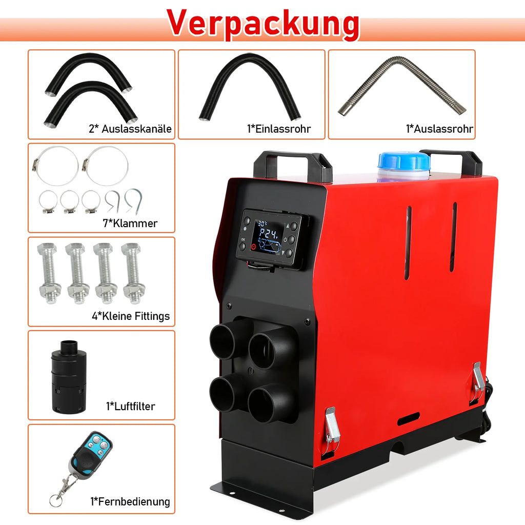 Sonnewelt 5KW 12V Diesel Auto Heizung Standheizung Luftheizung