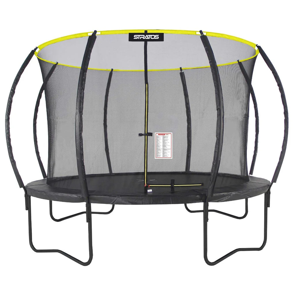 Stratos Trampolin 3,66 m mit Sicherheitsnetz