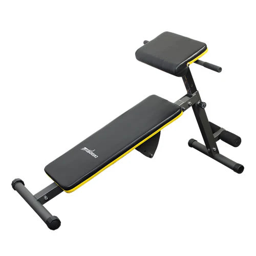 CARDIOfitness Panca per addominali e schiena, pieghevole