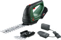 Bosch Akku Grasschere AdvancedShear 18V-10 (1 Akku 2,0 Ah, 18-Volt-System, schneidet bis zu 85 m pro Akkuladung, mit Strauch- und Grasscherenmesser, im Karton)