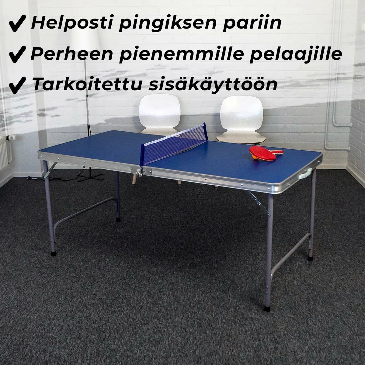 ProSport Mini Tischtennisplatte, faltbar