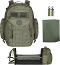 Phil & Jack Zaino militare tattico per papà con fasciatoio, borsa fasciatoio per neonati per uomini e donne