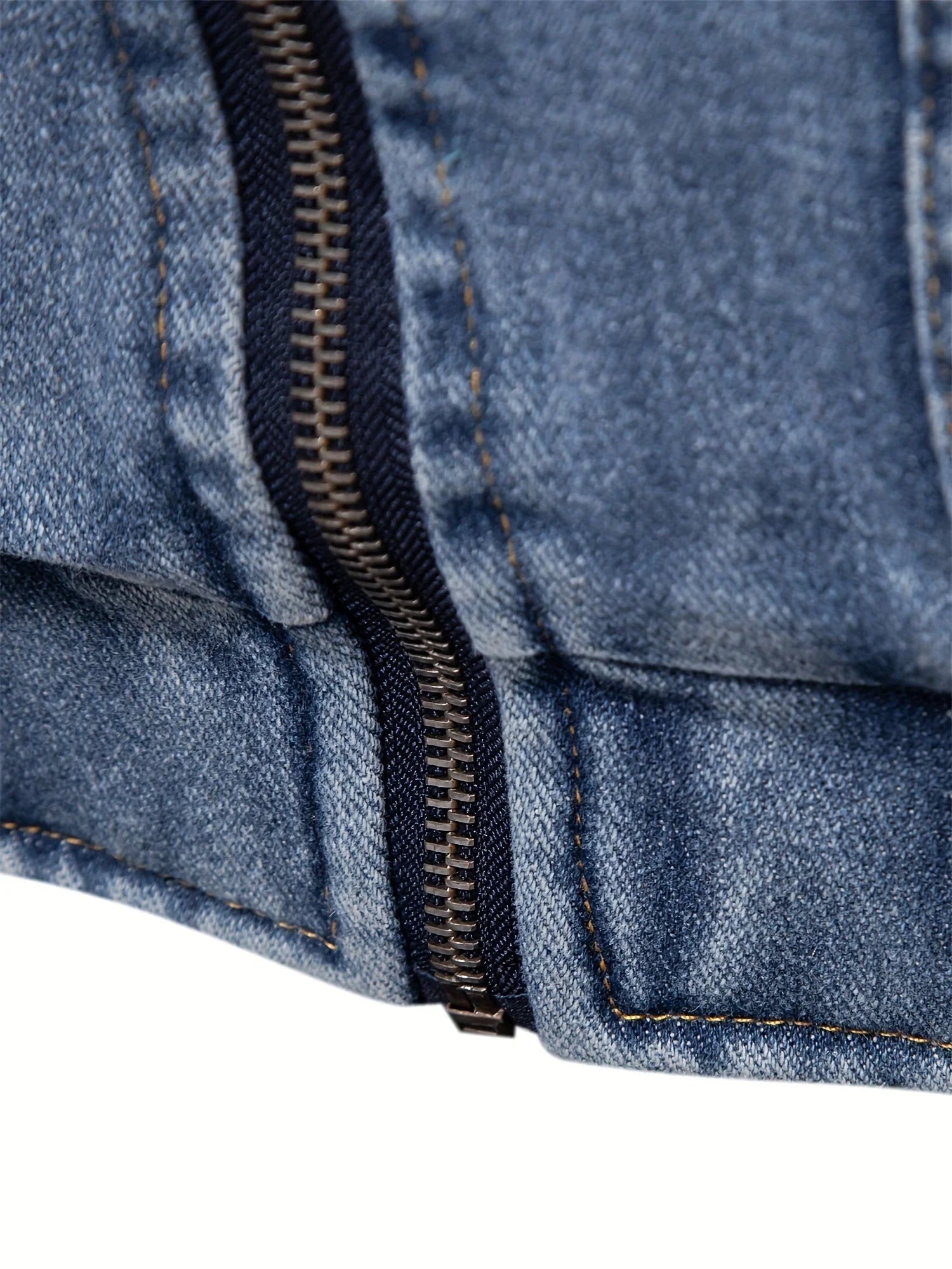 Lucas - Giacca in denim-pile da uomo