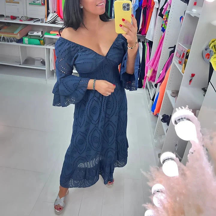 Annina - Abito scollo a V