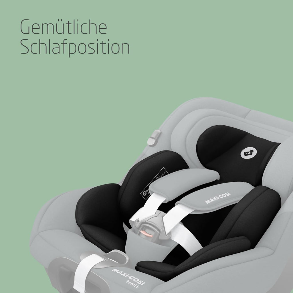 Maxi-Cosi Pebble 360 Pro, Seggiolino auto reclinabile SlideTech, da 0 a 15 mesi, da 0 a 13 kg, da 40 a 87 cm, per i seggiolini auto girevoli FamilyFix 360 Pro, G-CELL Side Impact Protection, Tonal Graphite