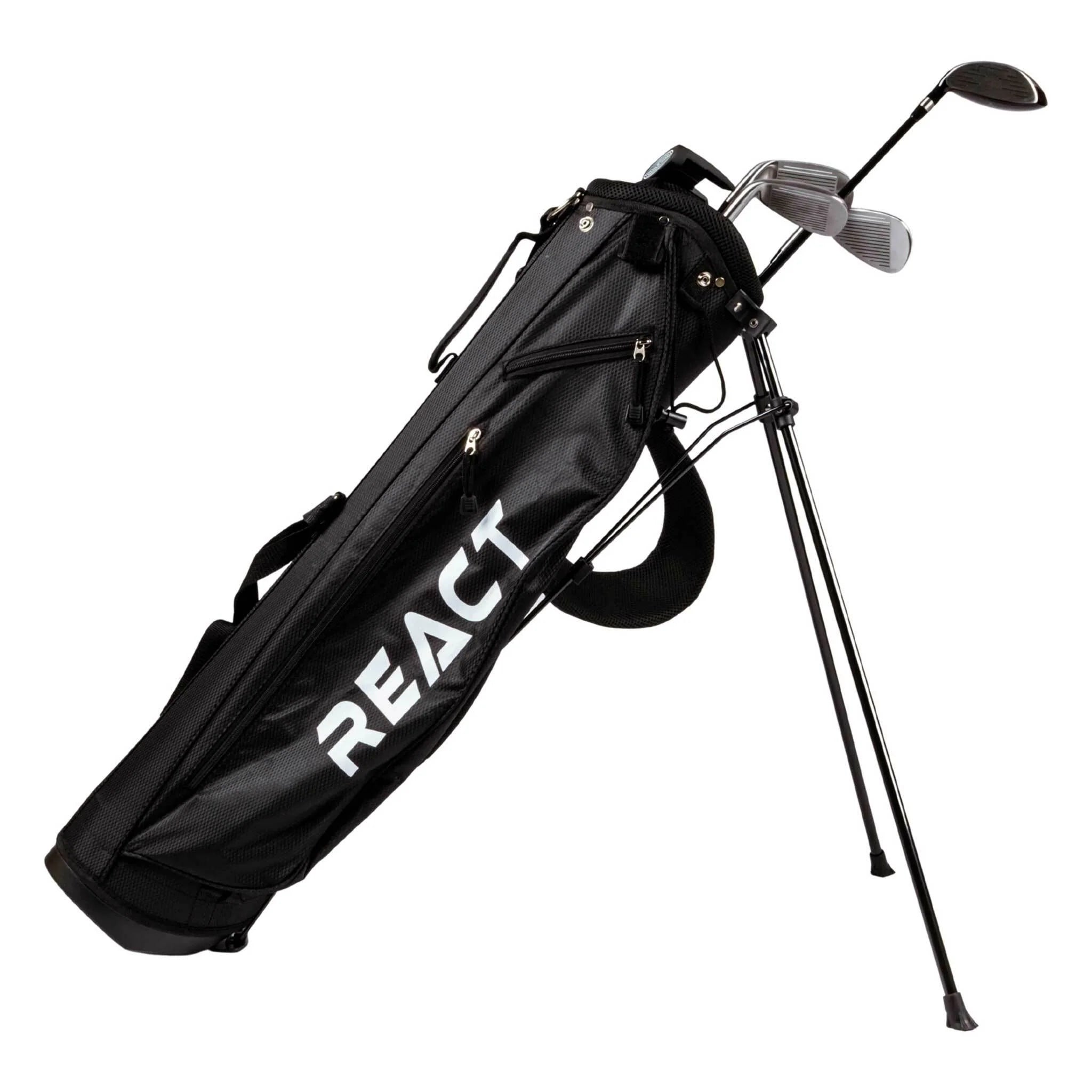 Mazze da golf React 5 (sinistra) + sacca da golf Sr