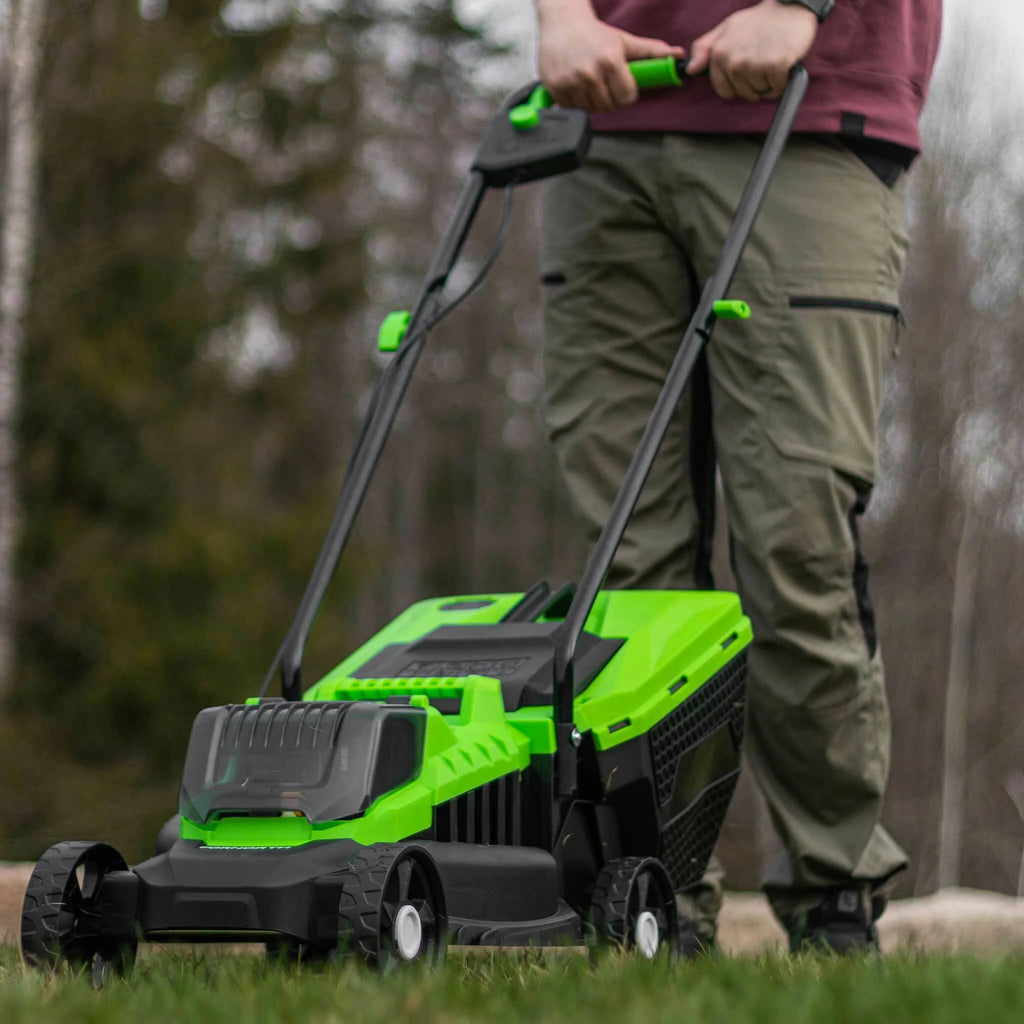 Fornorth Tosaerba a batteria GH1000e, 20V, include batteria e caricabatterie