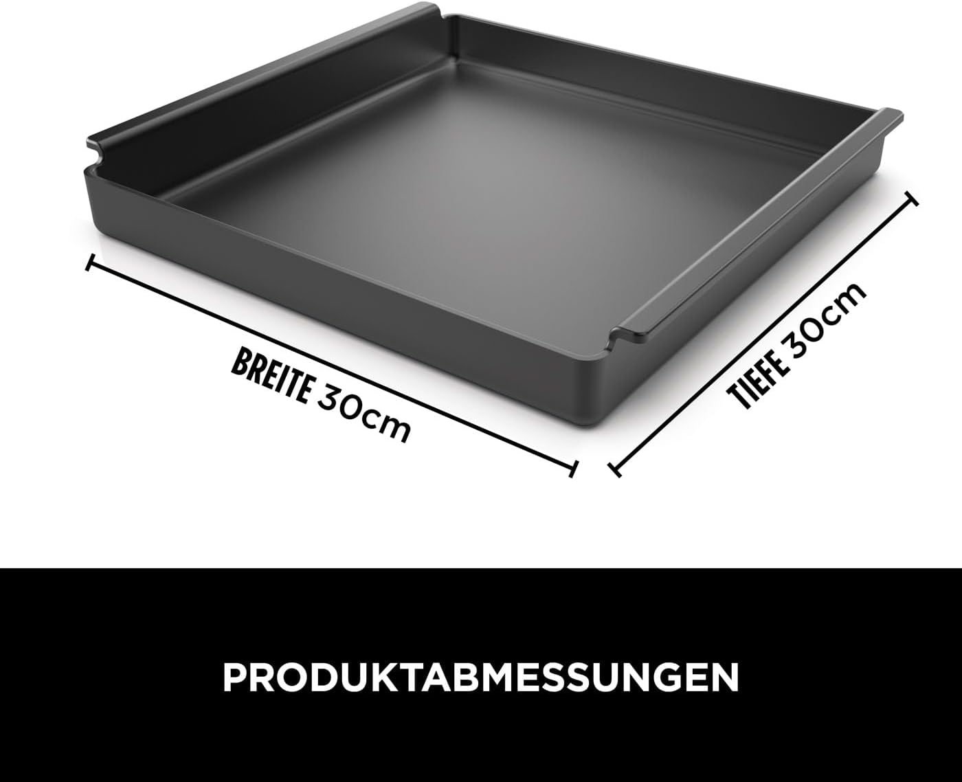 Ninja Woodfire verstellbarer Ständer und Beistelltisch, Außenofen- und Grillständer, robuster Outdoor-Kochtisch und Pizzaofenständer, Schwarz 4718J800EUUK