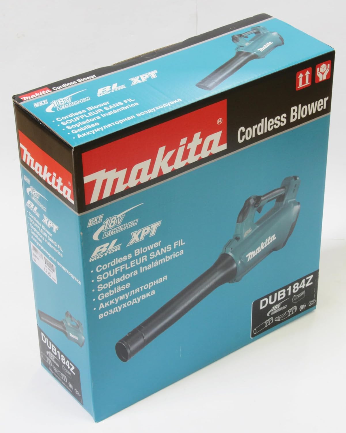 Makita DUB184Z Soffiatore a batteria 18 V (senza batteria, senza caricabatterie), Benzina, 1