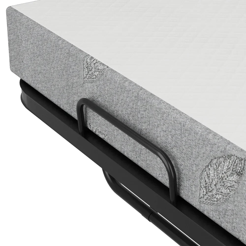 Sonnewelt Letto Pieghevole 90x200cm con spessore di 13cm e rotelle